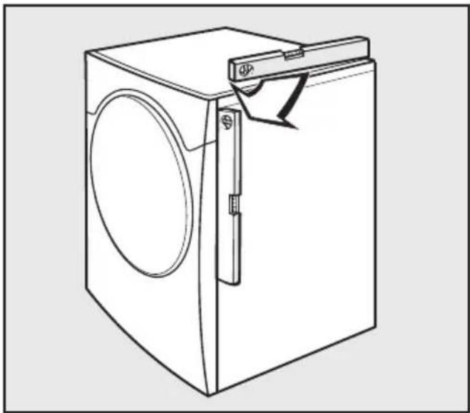 MIELE T 7736 - Trockner ausrichten - 1