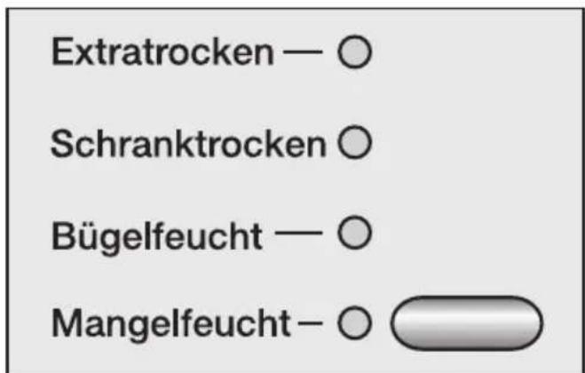 MIELE T 7736 - Trockenstufenprogramme - 1