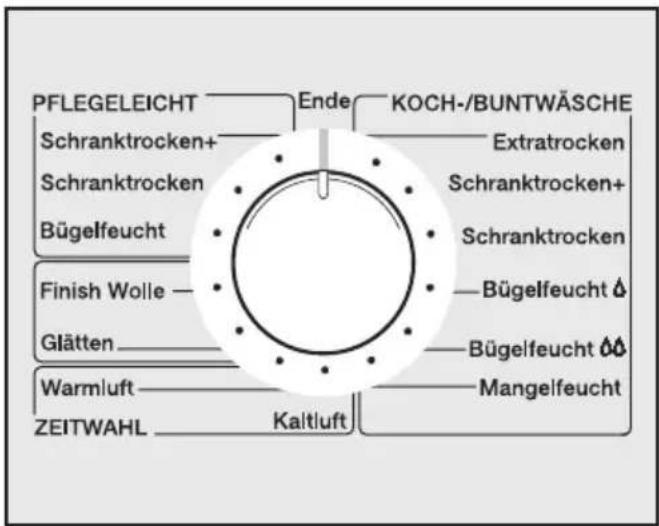MIELE T 679 c - Programm wählen - 1