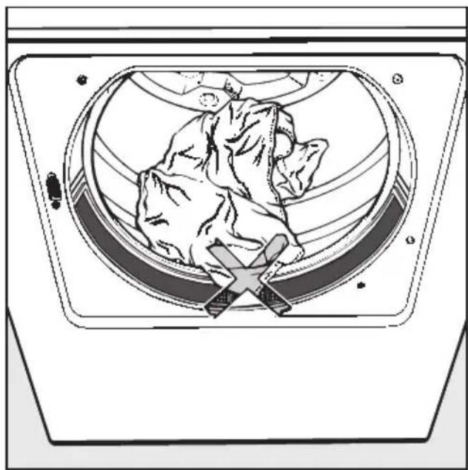 MIELE T 679 c - ① Gerät einschalten und Wäsche einfüllen - 1