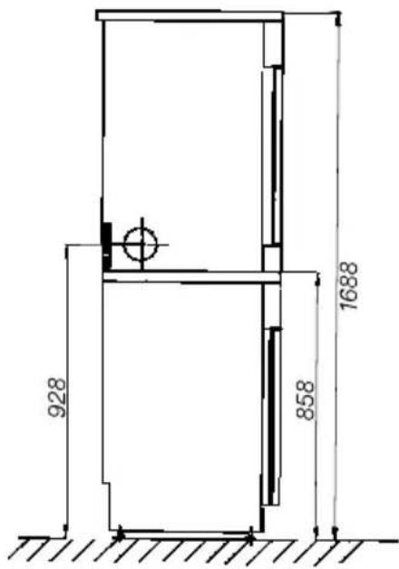 MIELE T 640 - Installations-Beispiel 4 - 1