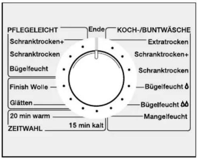 MIELE T 650 c - ②Programm wählen - 1