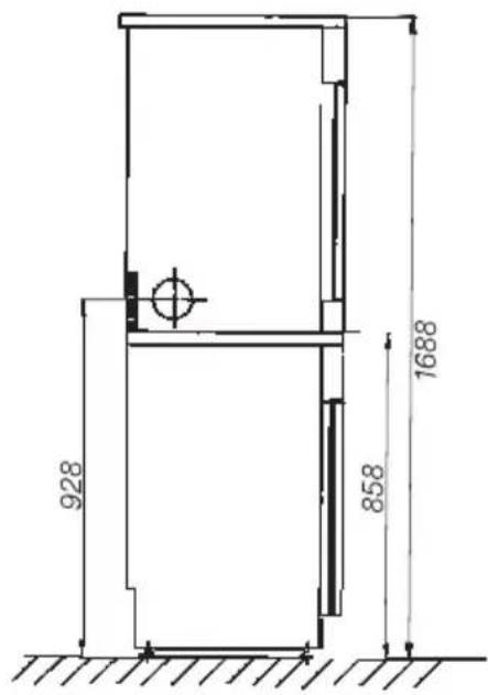 MIELE T 643 - Installations-Beispiel 4 - 1
