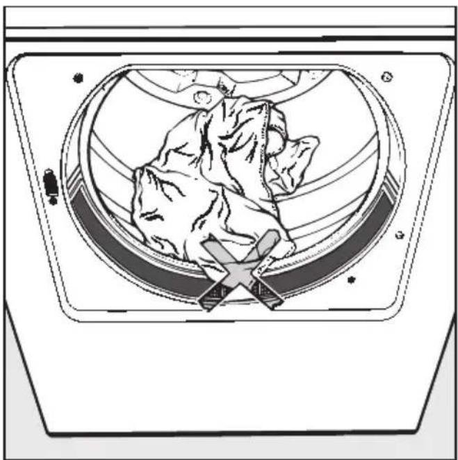 MIELE T 494 C - ①Gerät einschalten und Wäsche einfüllen - 1