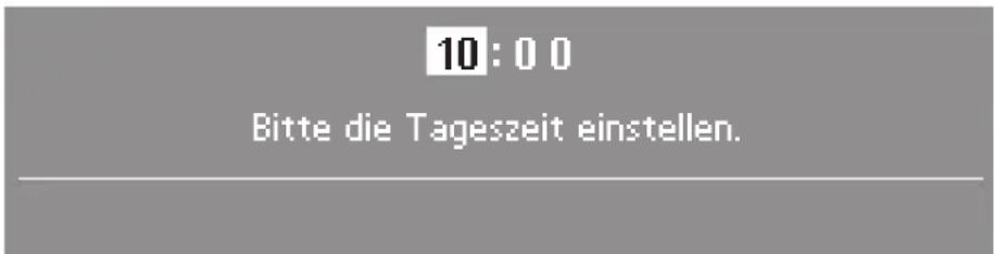 MIELE T 4889C - Uhrzeit einstellen - 1