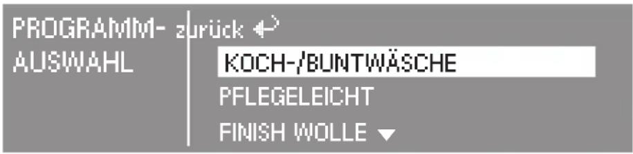MIELE T 4889C - - Programm wählen - 1