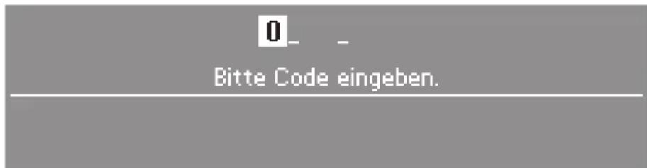 MIELE T 4882 C - Code eingeben - 1