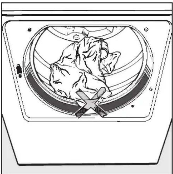 MIELE T 484 C - ①Gerät einschalten und Wäsche einfüllen - 1