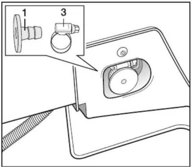 MIELE T 4839 CI - Besondere Anschlussbedingungen, die ein Rückschlagventil erfordern - 1
