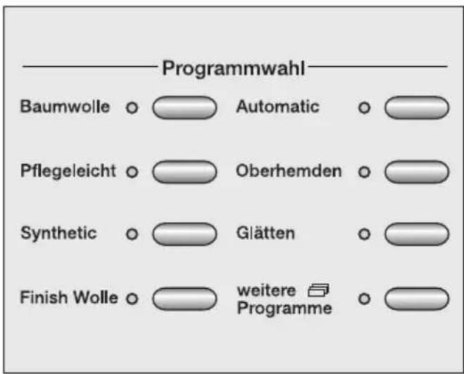 MIELE T 4839 CI - Programm wählen - 1