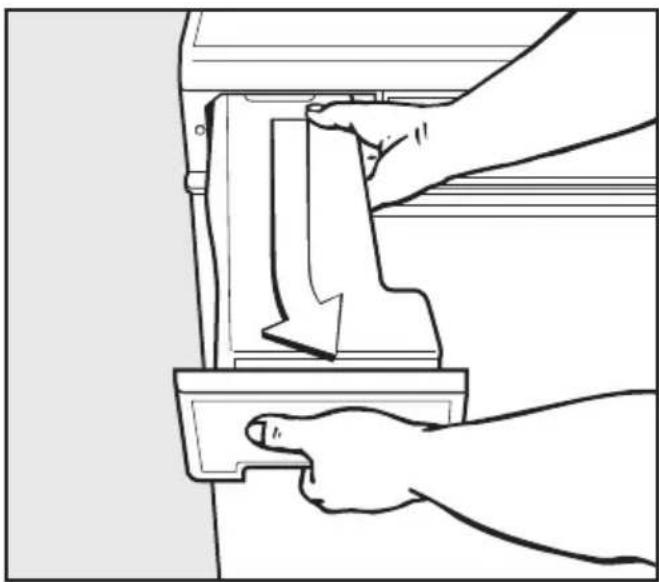 MIELE T 4809 CI - Kondenswasserbehälter entleeren - 1