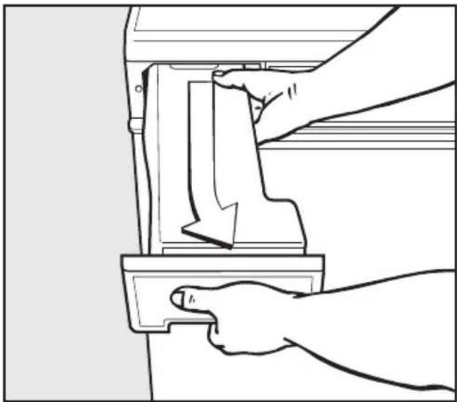 MIELE T 4805 C - Kondenswasserbehälter entleeren - 1