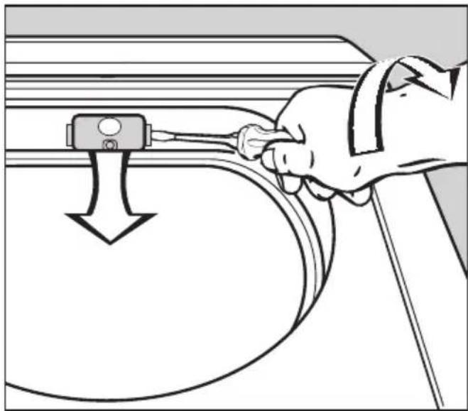 MIELE T 4465 C - Glühlampe austauschen - 1