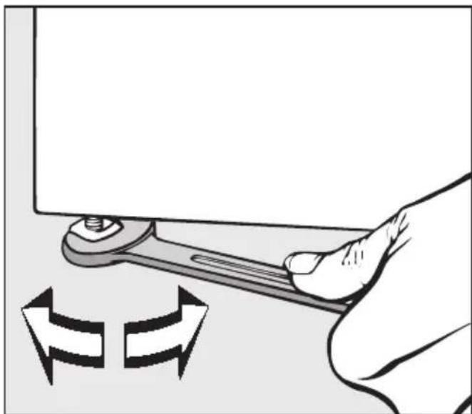 MIELE T 4363 - Trockner ausrichten - 2
