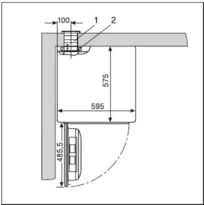 MIELE Softtronic T 4327 - ©Mauerrohr-Direktanschluss - 1