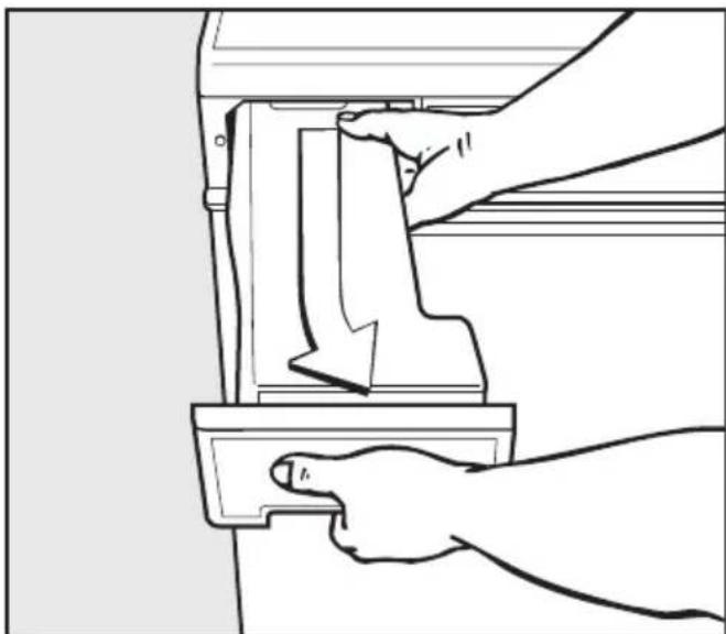 MIELE T 4222 C - Kondenswasserbehälter entleeren - 1