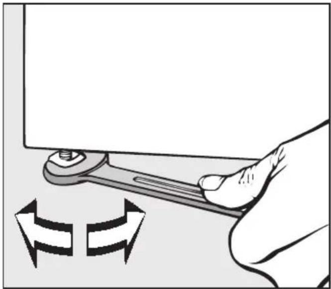 MIELE T 4162 - Trockner ausrichten - 2