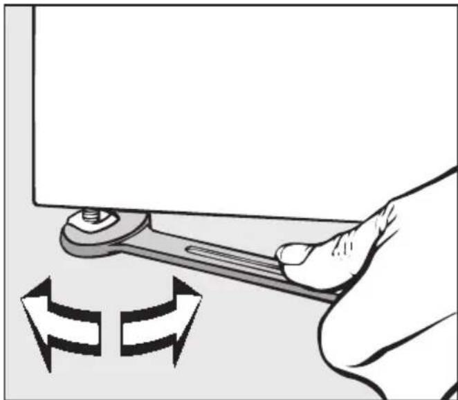 MIELE T 4163 - Trockner ausrichten - 2