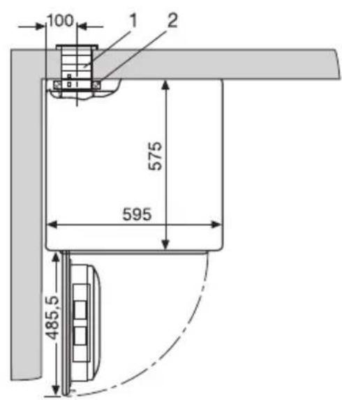MIELE Softtronic T 4122 - ©Mauerrohr-Direktanschluss - 1