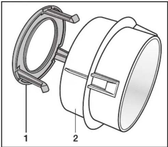 MIELE Softtronic T 4122 - Übersicht der Abluftleitungssysteme - 1