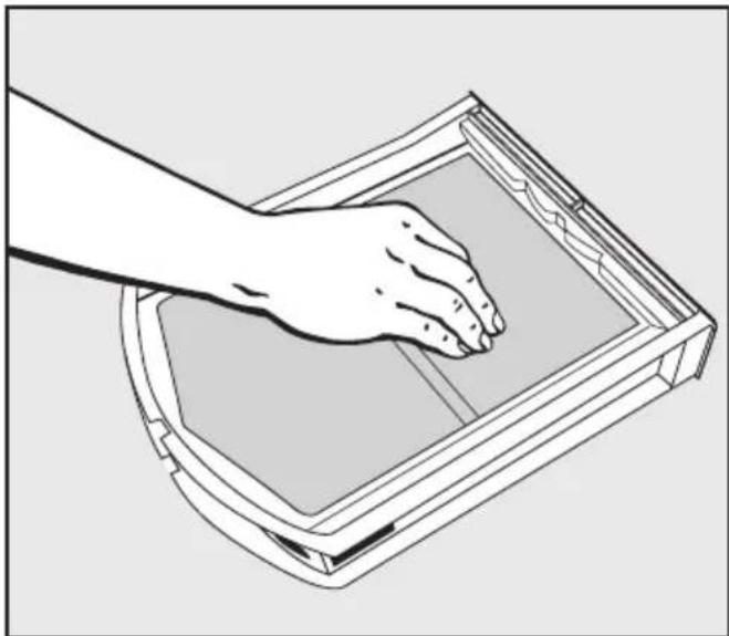 MIELE Softtronic T 4122 - Flusensieb reinigen - 2