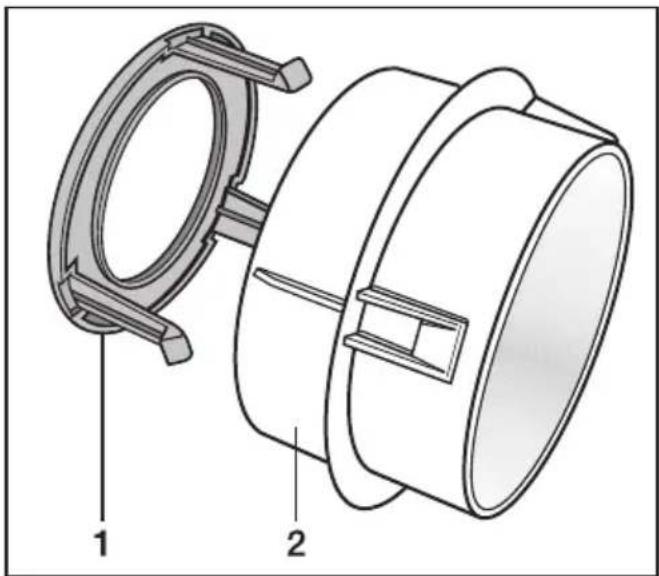 MIELE T 4105 - Übersicht der Abluftleitungssysteme - 1
