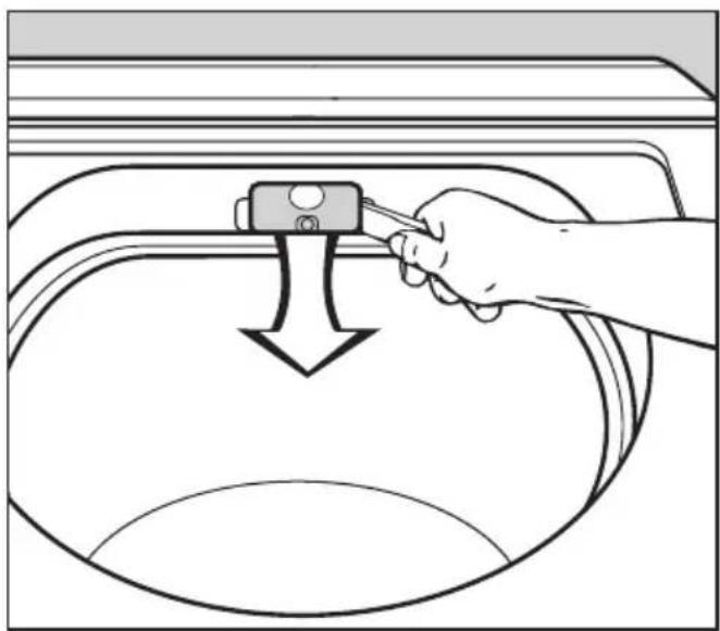 MIELE Vitality t 200 c - Glühlampe für Trommelbeleuchtung auswechseln - 1