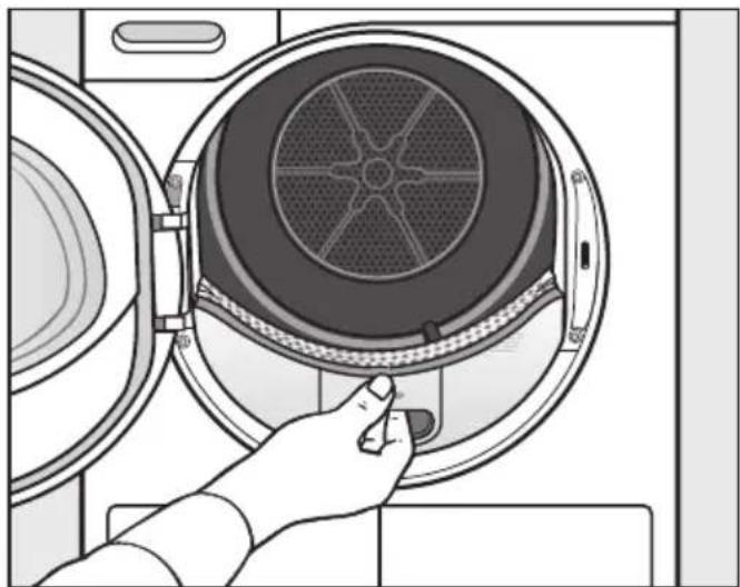 MIELE TML 440 WP - Sichtbare Flusen entfernen - 1