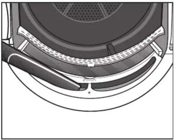 MIELE TML 440 WP - Flusenfilter und Luftführungsbereich gründlich reinigen - 3
