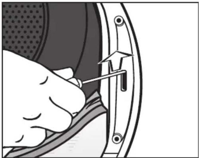 MIELE TML 440 WP - Türschloss am Trockner wechseln - 1