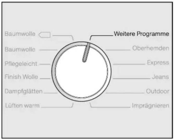 MIELE TML 440 WP - Programm wählen und starten - 2