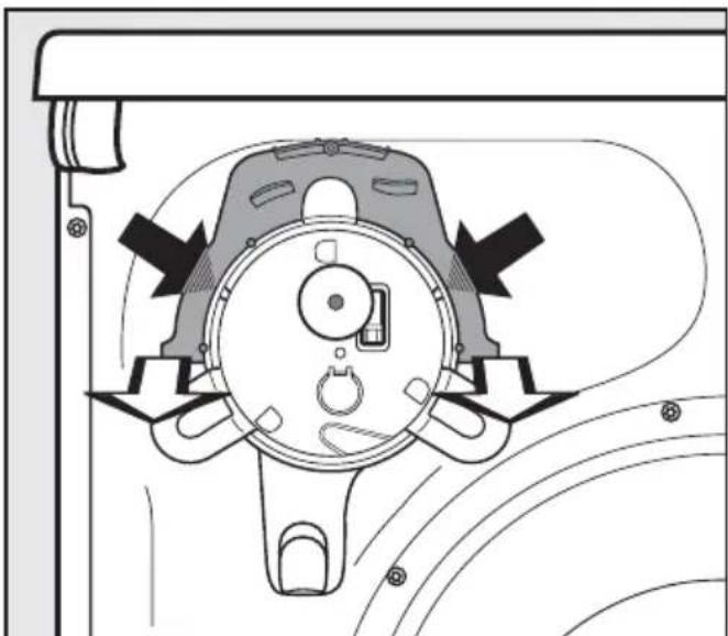 MIELE TKG 450 WP - - Ablauf in ein Waschbecken oder einen Bodenablauf - 1