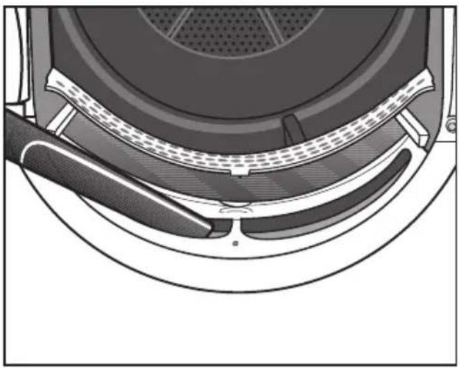 MIELE TKG 450 WP - Flusenfilter und Luftführungsbereich gründlich reinigen - 3