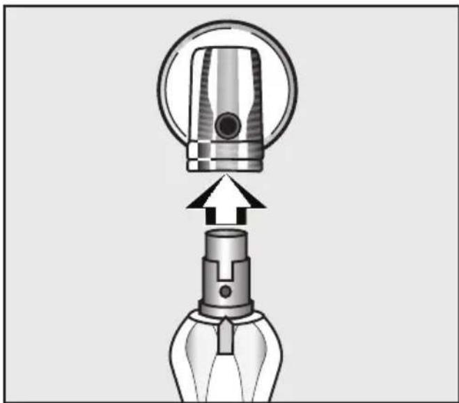 MIELE Novotronic T 478 G - Anschluss an die Gassteck-dose - 2