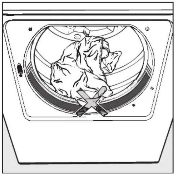 MIELE Novotronic Super T 695 C - ① Gerät einschalten und Wäsche einfüllen - 1