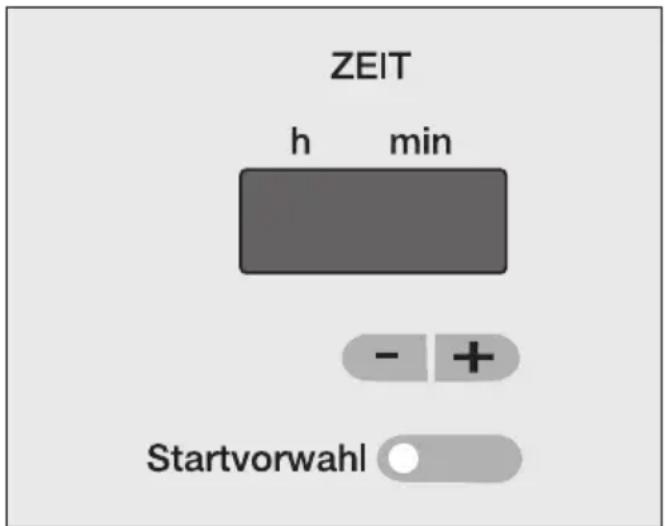 MIELE Novotronic Super T 695 C - Startvorwahl - 1