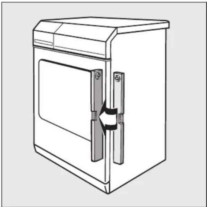 MIELE T 267 - Trockner zum Aufstellungsort tragen - 1