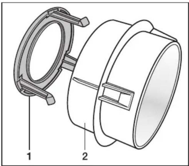 MIELE Novotronic T 220 - Übersicht der Abluftleitungssysteme - 1