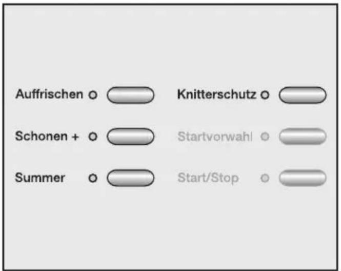 MIELE T 9767 WP - ⑤ Extras / Startvorwahl wählen - 1