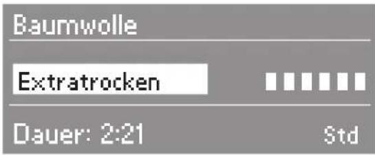MIELE T 9747 WP - Trockenstufenprogramme - 1