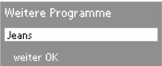 MIELE T 9466 - Anwahl von Programmen über das Display - 3