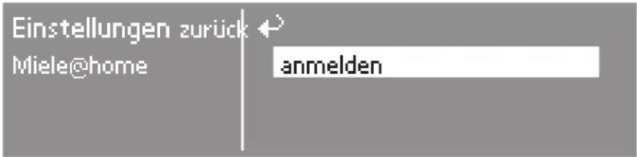 MIELE T 8687 C - Anmeldevorgang - 1