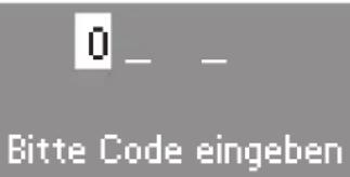 MIELE T 8687 C - Code eingeben - 1