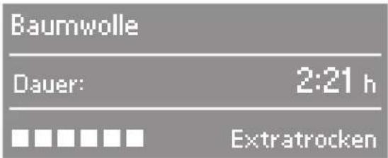 MIELE T 8627 WP - Trockenstufenprogramme - 1