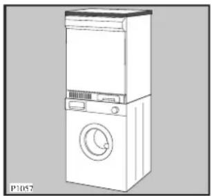 Zanussi-Electrolux TCS 665 E - Wasch-/Trockensäule - 1