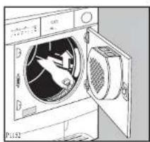 Zanussi-Electrolux TCE 7245 - Reinigung der Flusensiebe - 2
