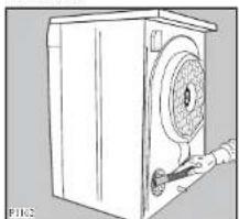 Zanussi-Electrolux TCE 7245 - Reinigung des hinteren Sauggitters - 1