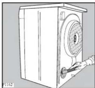 Zanussi-Electrolux TC 7224 - Reinigung des hinteren Sauggitters - 1