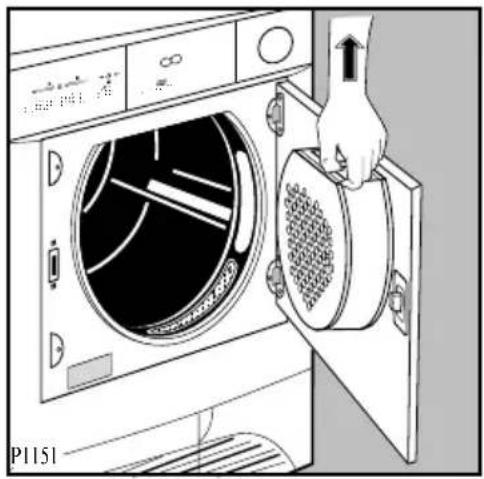 PRIVILEG 6806 CD - Flusensiebe reinigen - 1