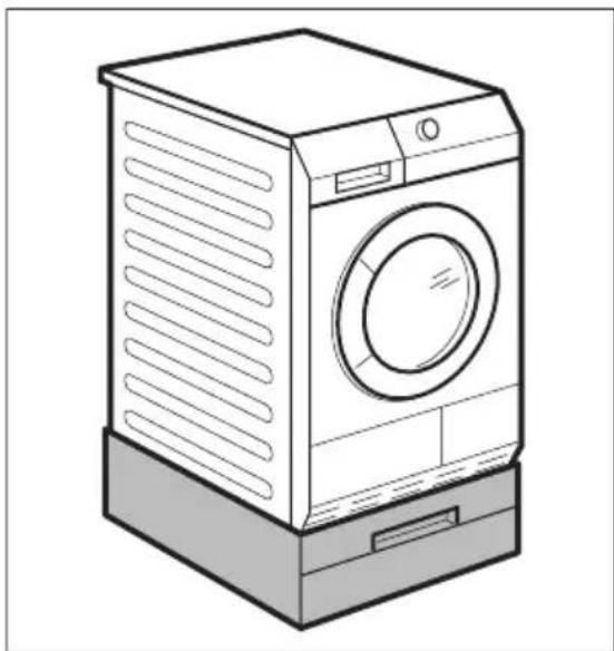 AEG-ELECTROLUX Lavatherm 76285AC - SOCKEL MIT SCHUBLADE - 1